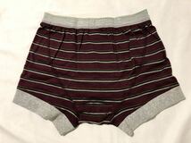 正規 【Paul Smith】boxer shorts 新品未使用 ポールスミス 4連ボタン ボーダー ボクサーパンツ★_画像4