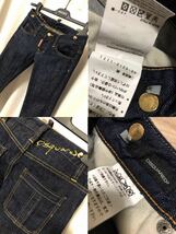 正規 DSQUARED2 Indigo stretch jeans made in Italy ディースクエアード インディゴ ストレッチデニム 思い出の三崎商事★_画像3