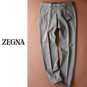 dn713●Ermenegildo Zegnaエルメネジルドゼニア●コットンリネン混●大人の5ポケットパンツ●48●