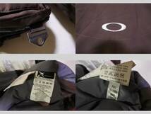 00's OAKLEY PRIMALOFT Snowboard Jacket size M オークリー スノーボード ジャケット ブラウン_画像10