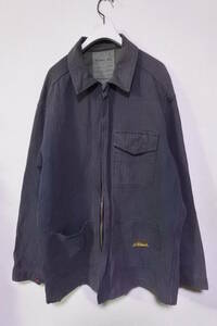 00's STUSSY Worldwide Work Jacket size XL ワークジャケット カバーオール ストライプ柄