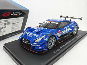 エブロ 1/18 Calsonic Impul ニッサン GT-R SUPER GT GT500 2018