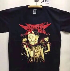 ベビーメタル　イラスト　Tシャツ　XXLサイズ　BABYMETAL 海外製