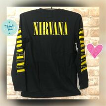 ニルバーナ ニルヴァーナ ロングTシャツ　Mサイズ　長袖　NIRVANA_画像2