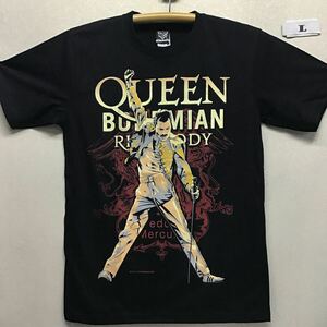 新品 クイーン ボヘミアン ラプソディー Tシャツ Lサイズ　管152 Queen ロックバンド