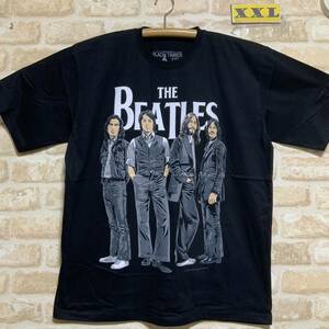 新品 ビートルズ Ｔシャツ XXLサイズ　4人　プリントTシャツ バンT ザ・ビートルズ (The Beatles)