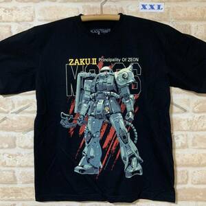 ZAKU Ⅱ ガンダム　ザク2 イラスト　Tシャツ　XXLサイズ　海外製