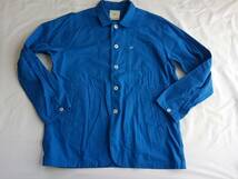 SUNNY CLOUDS × bonpon シャツジャケット サイズL ブルー _画像1