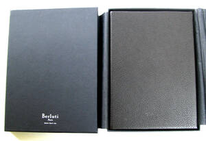 ベルルッテイ Berluti＊本革製 ノート 新品 ( レザー note )