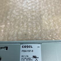 COSEL　コーセル　PBA15F-9　スイッチング電源　通電確認のみ　O-853_画像5