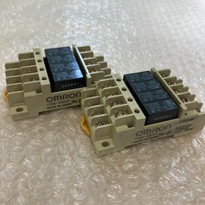 OMRON　オムロン　G6B-4BND　パワーリレー　2個まとめ売り　O-886