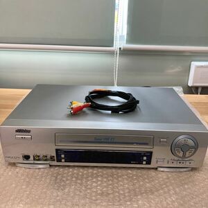 Victor　ビクター　HR-S300　VHSビデオデッキ　ビデオカセットデッキ　オーディオ機器　AC100V　50/60Hz　通電確認のみ　U-41