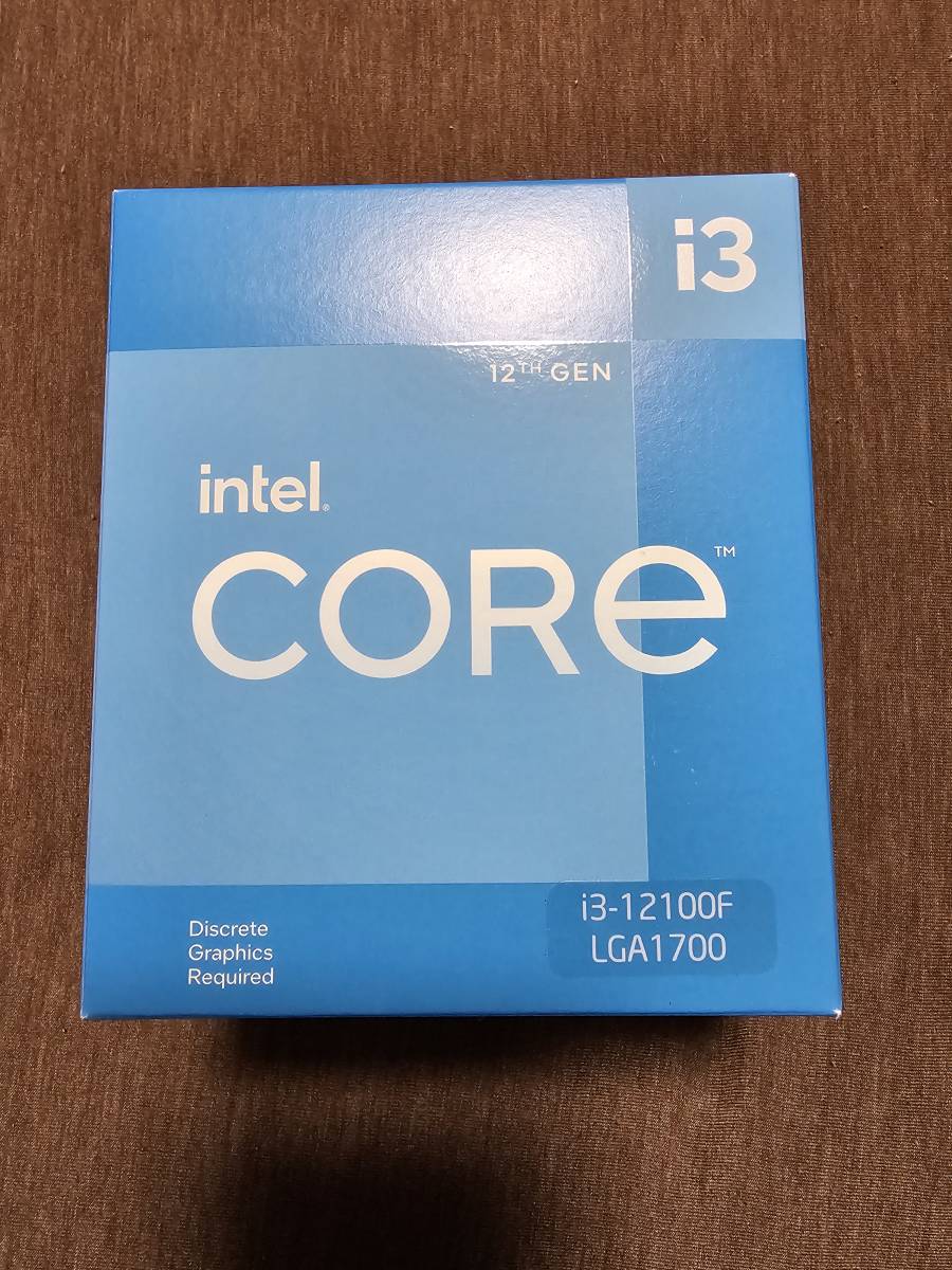 インテル Core i3 12100 BOX オークション比較 - 価格.com