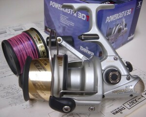 ■Daiwa POWERCAST-X 30T■国産・遠投専用/高速ギア/サイレント/2-スプール構成