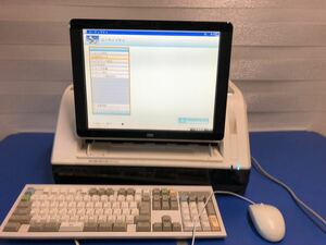 TEC(東芝テック) SJ-8100-R　テック事務コン　キーボード マウス 通電確認済み3