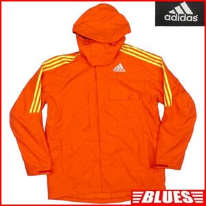  prompt decision *adidas* men's L Wind breaker jersey Adidas 2XOo range hood sport wear long sleeve jacket blouson 