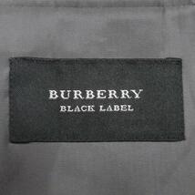 即決★BURBERRY BLACK LABEL★メンズS廃盤 テーラードジャケット バーバリーブラックレーベル 36 黒 三陽商会 ウール ブレザー_画像7