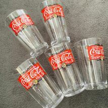 ※送料込み《レトログラス5個セット》Coca-Cola コカコーラ 非売品_画像2