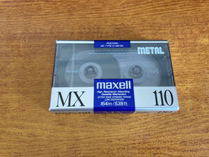 在庫2 カセットテープ maxell MX 1本 00949