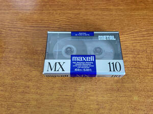 カセットテープ maxell MX 1本 00949-1