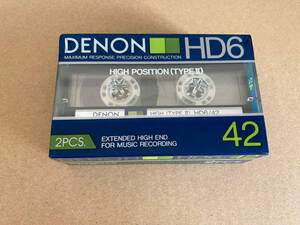 レア カセットテープ DENON HD6 2本 00953