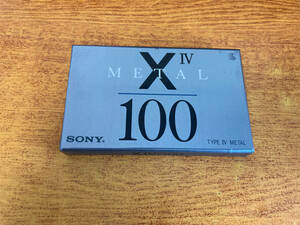 在庫3 カセットテープ SONY metal X Ⅳ 1本 00387