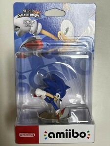 ●新品 未開封 即決●amiibo ソニック　(大乱闘スマッシュブラザーズシリーズ)