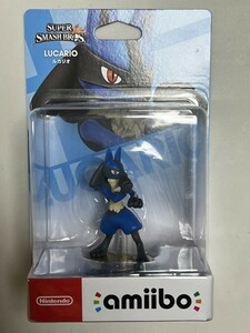 ●新品 未開封 即決●amiibo ルカリオ　(大乱闘スマッシュブラザーズシリーズ)