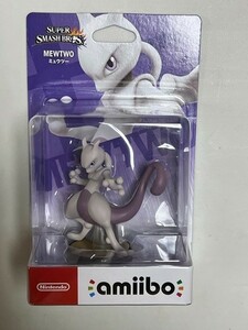 ●新品 未開封 即決●amiibo 　ミュウツー　(大乱闘スマッシュブラザーズシリーズ)