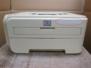 *[ Junk ] used laser printer Xerox [XEROX DocuPrint2020] remainder amount unknown toner / drum attaching part removing shipping possibility *2209061