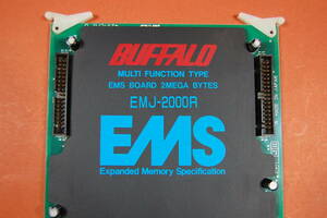 PC98 Cバス用 メモリボード BUFFALO EMJ-2000R 動作未確認 現状渡し ジャンク扱いにて　S-146 6158 