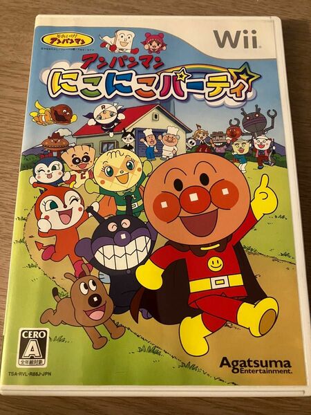 アンパンマンにこにこパーティ Wii Wiiソフト