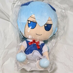 新品未開封 Gift 東方ぬいぐるみシリーズ チルノ ふもふもちるの。まんなかさいず / Touhou Plush Series FumoFumo Cirno. Medium Size Ver