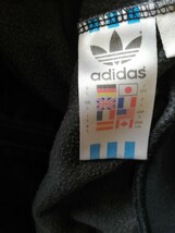 希少ベロア!! adidas originals ジャージ L ブラック 黒 金ロゴ ヴィンテージ ATP型 トラックジャケット フランス イギリス 英国 80s 限定_画像10