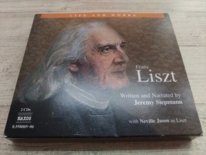 CD 2枚組 / Franz Liszt : written and Narrated by Jeremy Siepmann /『H249』/ 中古