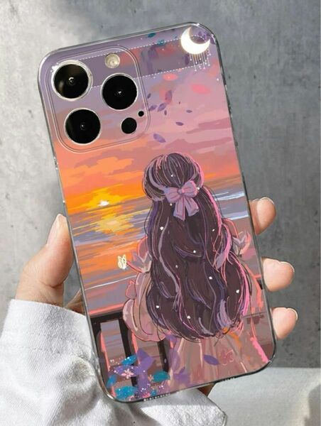 【新品未使用】iPhone14 ケース 13 CASE SHEINシーイン アニメ 漫画 イラスト マンガ