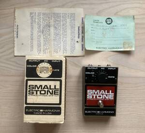 *ELECTRO-HARMONIX/80'S SMALL STONE/ere is mo/ box attaching / ultra rare!*