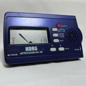 KORG コルグ MA-30 メトロノーム 動作品 ブルー 青