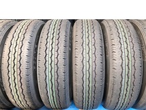 新車外し 195/80R15 107/105L LT BRIDGESTONE ECOPIAブリヂストンエコピア RD-613 STEEL 4本 200ハイエース NV350ボンゴ 2022年製 送料無料_画像1