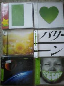 GReeeeN　グリーン シングル　CD　セット　「道」「キセキ」「花唄」「足跡」「愛唄」「扉」