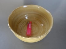 骨董市y 京焼 清水焼 菓子器 鉢 深鉢 共箱 平安 正峰 仁清 胴径18.8cm_画像4