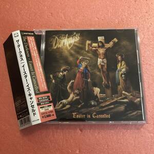 美品 CD ボーナストラック 国内盤 帯付 ザ ダークネス イースター イズ キャンセルド The Darkness Easter Is Cancelled