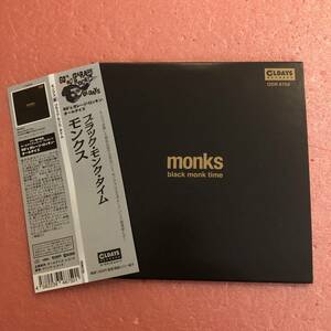 美品 紙ジャケット CD 国内盤 帯付 モンクス ブラック モンク タイム Monks Black Monk Time Garage Rock