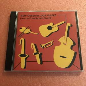 CD New Orleans Jazz Vipers Live On Frenchmen Street ニュー オーリンズ ジャズ バイパーズ 