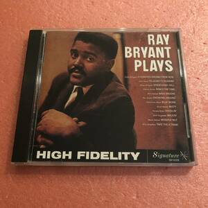 CD 国内盤 レイ ブライアント トリオ Ray Bryant Plays Tommy Bryant Oliver Jackson