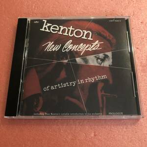 CD Stan Kenton New Concepts Of Artistry In Rhythm スタン ケントン Don Bagley Stan Levey Sal Salvador Bill Holman Bob Gioga