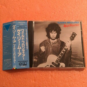  прекрасный товар CD записано в Японии 32VD-1072 с лентой налог надпись нет Gary Moore wild Frontier -GARY MOORE WILD FRONTIER