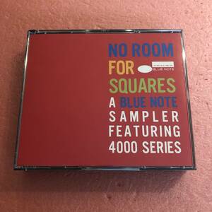 2CD 国内盤 ライナー付 V.A. No Room For Squares A Blue Note Sampler Featuring 4000 Series Art Blakey Sonny Rollins Fred Jackson