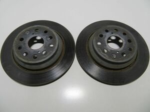 23-28-89 Lexus LS460 USF40 1UR [ rear left right brake disk rotor ]