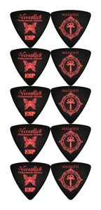 ★ESP PA-VM10/10枚 ブラック Versailles MASASHI シグネチャー ギター ピック★新品送料込/メール便